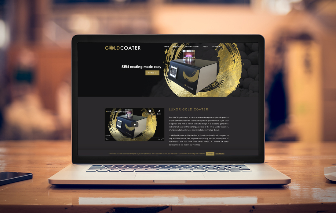 Goldcoater webdesign