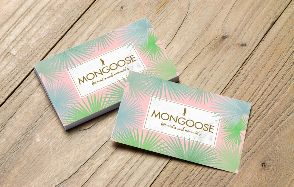 Mongoose business cards