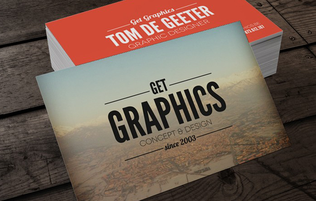 Get Graphics business card